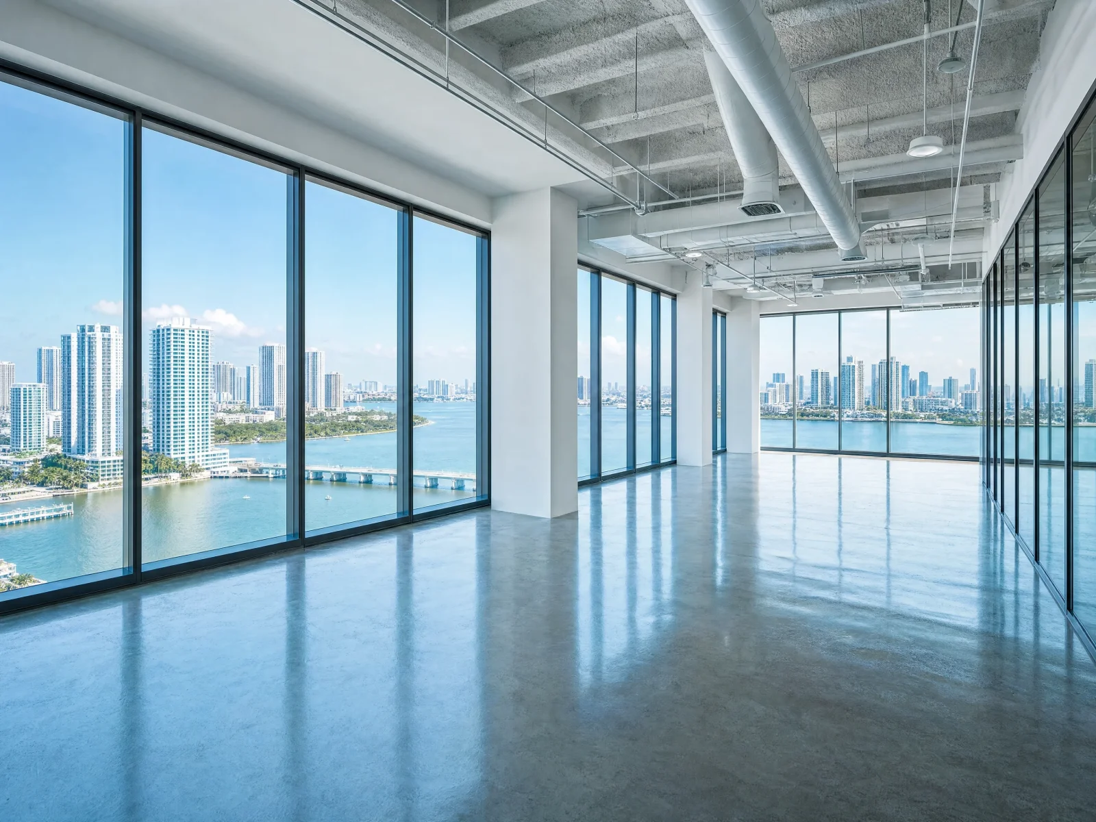 Leasable commercial space in South Florida